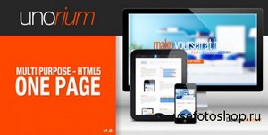 ThemeForest - Unorium - One Page HTML Theme - RIP