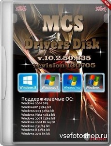 MCS Drivers Disk v.10.3.50.835 revision 130705 (x86/x64/2013/ML/RUS)