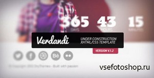 ThemeForest - Verdandi - Under Construction Page - FULL