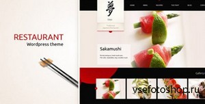 ThemeForest - Taste of Japan v1.0 - Restaurant / Food Wordpress Them