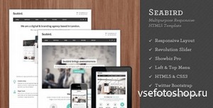 ThemeForest - Seabird - Multipurpose Responsive HTML5 Template - RIP