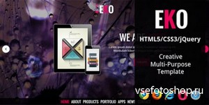 ThemeForest - EKO - Creative Multi-Purpose HTML5 Template - RIP