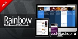 ThemeForest - Rainbow HTML - Multi-purpose Premium Template - RIP