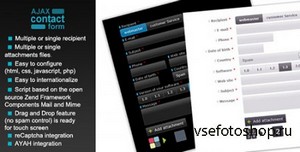 CodeCanyon - Ajax Contact Form with attachments v1.1.14