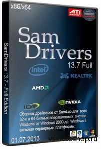 SamDrivers 13.7 -     Windows (2013) PC | DVD-ISO