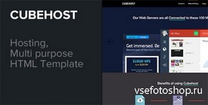 ThemeForest - CubeHost - Multipurpose Responsive Hosting Theme - RIP