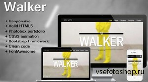 Mojo-Themes - Walker, One-Page Responsive Bootstrap Theme - RIP