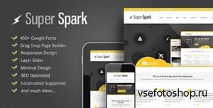 ThemeForest - Super Spark v1.0.1 - Responsive Minimal WP Theme
