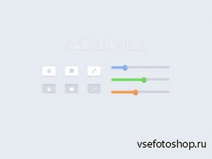 PSD Web Design - Flat UI kit part2