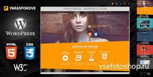 ThemeForest - Parasponsive v2.2 - WordPress, Responsive, Parallax