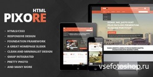 ThemeForest - Pixore - Responsive Multi-Purpose HTML5 Template - RIP