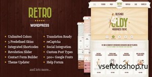 ThemeForest - Retro v1.0 - Premium Vintage WordPress Theme - FULL