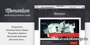 ThemeForest - Momentum v1.8 - Responsive WordPress Theme