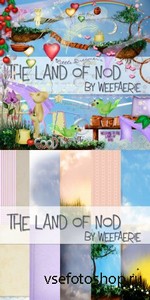 Scrap Set - The Land of Nod PNG and JPG Files