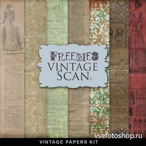 Textures - Old Vintage Backgrounds #143