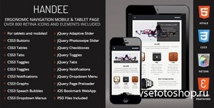 ThemeForest - Handee - Mobile & Tablet Responsive Template - RIP