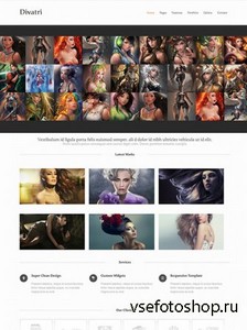 DreamTemplate - divatri - Responsive Website Template