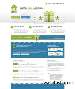 DreamTemplate - Flash - CSS Personal - 6574 - Awesome Words About Your