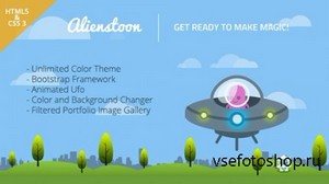 Mojo-Themes - Alienstoon - CV/Resume Responsive Template - RIP