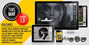 ThemeForest - This Way WP v1.2.0 - Full Video/Image Background with Audio