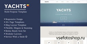 ThemeForest - Yachts - Responsive Multi-Purpose Elegant Template - RIP