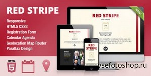 ThemeForest - Red Stripe v1.0 - Responsive Parallax Event Site Template - FULL