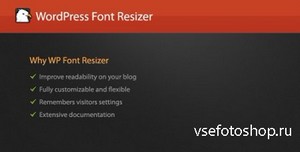 CodeCanyon - WordPress Font Resizer v1.2