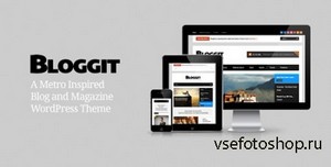 ThemeForest - Bloggit v1.05 - Responsive WordPress Blog,Magazine,News