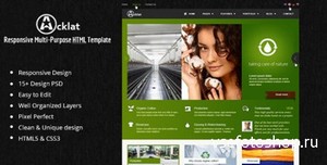 ThemeForest - Acklat Premium Multipurpose HTML Template - RIP