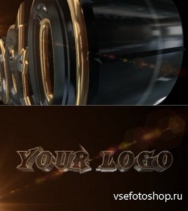After Effects Project Stylish 3D Logo