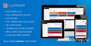 ThemeForest - Flatpoint - Responsive Admin Dashboard Template - RIP