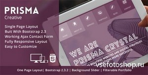 ThemeForest - Prisma - One page Responsive Creative HTML5 Theme - RIP