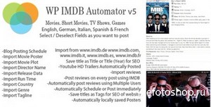 CodeCanyon - WP IMDB Automator v5 Wordpress Plugin