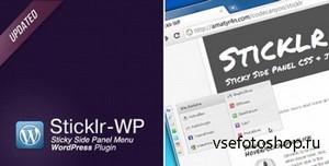 CodeCanyon - Sticklr WP v1.3.0 - Sticky Side Panel WordPress Plugin