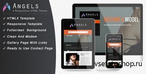 ThemeForest - Angel - Responsive Model Agency Website Template - FULL