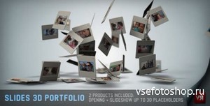 Slides 3D - Portfolio And Opening - Project for After Effects (Videohive)