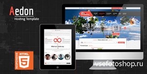 ThemeForest - Aedon Responsive Creative HTML5 Template - RIP