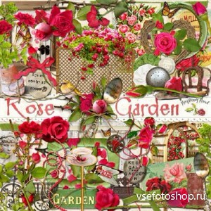Набор для скрапбукинга - Rose Garden