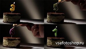VideoHive Candle 6 In Tiramisu Cake 3 5 6 7 Pack (Motion Grafics)