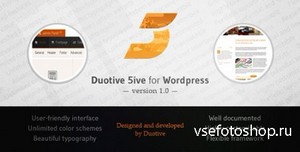 ThemeForest - Duotive 5ive v1.09 for WordPress - FULL