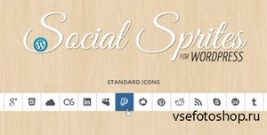 CodeCanyon - Social Sprites v1.3.0 - Icons Widget For WordPress