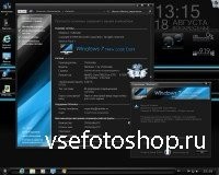 Windows 7 Ultimate x86/x64 SP1 Black by OVGorskiy 08.2013 (2 DVD/RUS)