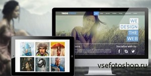 ThemeForest - Tredd Studio - Responsive Single Page Portfolio - RIP