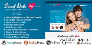 ThemeForest - Sweet Date v1.4.1 - More than a Wordpress Dating Theme - FULL