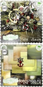 Scrap Set - Lete Chavire PNG and JPG Files