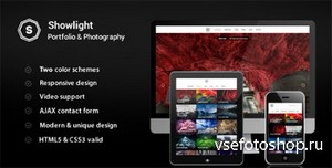 ThemeForest - Showlight - Portfolio & Photography Template - RIP