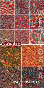      / Vector Background with colorful designs
