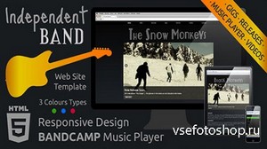 Mojo-Themes - Independent Band - Responsive Music Template - RIP
