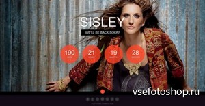 ThemeForest - Sisley - Responsive Coming Soon Template - RIP