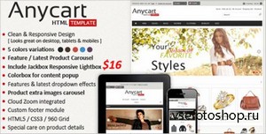ThemeForest - Anycart - Responsive Retail Template - RIP
